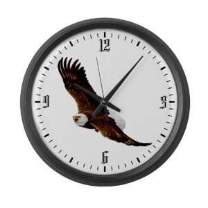  Large Wall Clock Bald Eagle Flying 