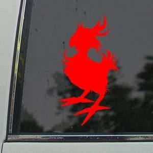   XIII Red Decal Bogo Chocobo Window Red Sticker Arts, Crafts & Sewing