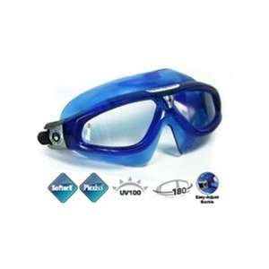  Aqua Sphere Seal XP Swim Mask With Clear Lenses   Crystal 
