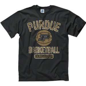    Purdue Boilermakers Black Youth Ballin T Shirt