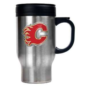  Calgary Flames NHL Stainless Steel Travel Mug   Primary 