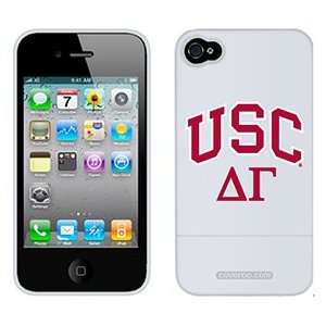  USC Delta Gamma letters on AT&T iPhone 4 Case by Coveroo 