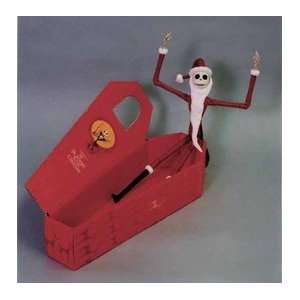   Before Christmas Santa Jack Action Figurine in Coffin Toys & Games
