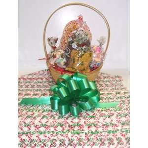 Scotts Cakes Small Beach Lovers Christmas Basket with Handle Candy 