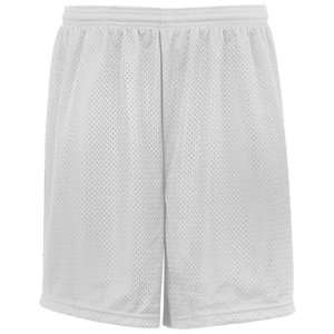  Badger 9 Mesh/Tricot Athletic Shorts 17 Colors WHITE AL 