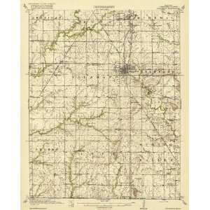  USGS TOPO MAP COLUMBUS KANSAS (KS) 1918