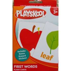  Playskool First Words 36 Flash Cards Toys & Games
