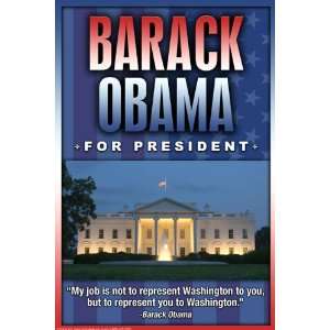  Barack Obama for President 24X36 Giclee Paper