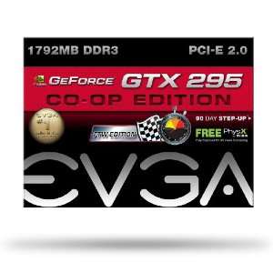  EVGA 017 P3 1298 AR GeForce GTX295 Co op FTW Edition 1792 