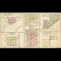 1908 CRAWFORD COUNTY plat maps atlas old GENEALOGY IOWA history LAND 