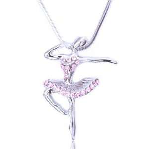   Dancer Charm Pendant Necklace Elegant Trendy Fashion Jewelry Jewelry