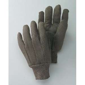 Radnor Ladies Brown 9 Ounce 100% Cotton Jersey Gloves With 