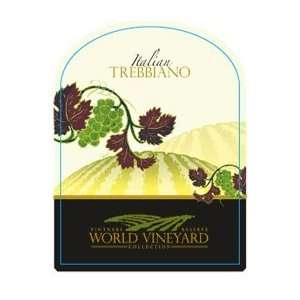    Vr World Vineyard Italian Trebbiano Labels (30/Pk)