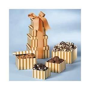  Tower of Delectable Treats   Gift Basket