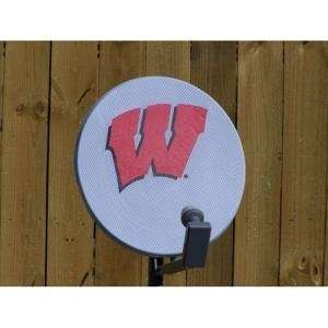    Wisconsin Badgers NCAA Satellite Dish Cover