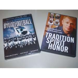 BYU Football DVDs   Tradition Spirit Honor and Cougar Diary 2006