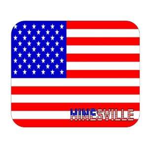  US Flag   Hinesville, Georgia (GA) Mouse Pad Everything 