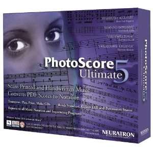    PhotoScore Ultimate 5 Advanced Music Scanning Musical Instruments