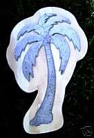 Palm tree abs plastic mold concrete plaster mould  