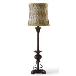   Lamp W/ Crossover Design Shade By Collections Etc