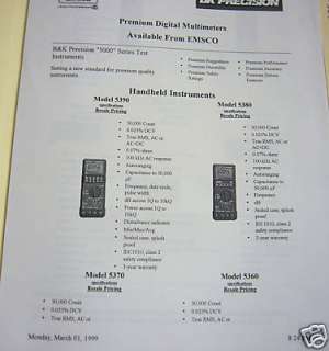 PRECISION 5300Series Test Instruments (copy) Manual  