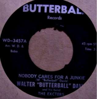 tracks nobody cares for a junkie so satisfied condition vg++ slightly 