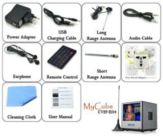MyCube   Desktop Multimedia MP4 Player w/ DVB T and TV  