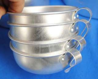 Vtg Japan Travel Camping Camp Cookware Set Pots Cups Plates Pan 14 