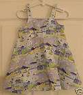 Gymboree Vacation Time Beach Dress Bloomers 12 18 M  
