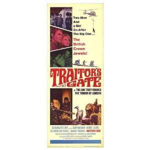  Traitors Gate Original Movie Poster, 14 x 36 (1966 