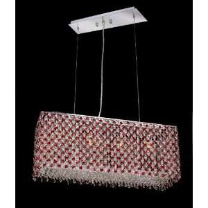 com Amazing rectangular designed crystal chandelier lighting fixtures 