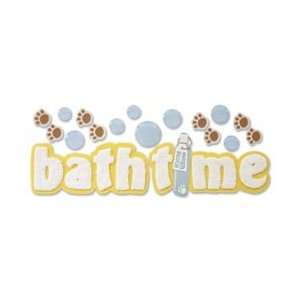   Boutique Title Wave Sticker   Bath Time Bath Time