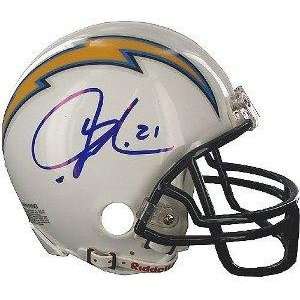 LaDainian Tomlinson Signed Mini Helmet   Hologram   Autographed NFL 