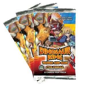  Dinosaur King Trading Card Colossal Team Battle 3 Booster 