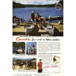  1950 Canada Canadafor a next to nature vacation 