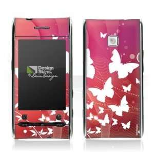  Design Skins for LG GT540 Optimus   Rainbow Butterfly 