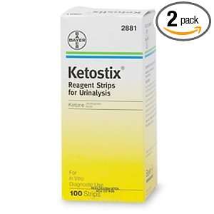  Ketostix Reagent Strips, 100ct (PACK OF 2) Health 