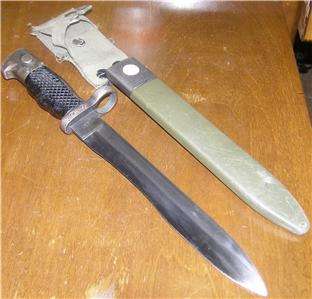 Spanish Bayonet Knife Bolo Shape Collectable W/ Sheath Good Condition 