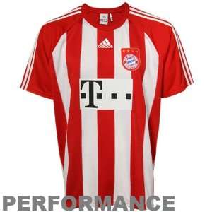 adidas Bayern Munich Red White Striped Home Replica 