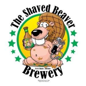  Shaved Beaver Brewery Stickers Arts, Crafts & Sewing