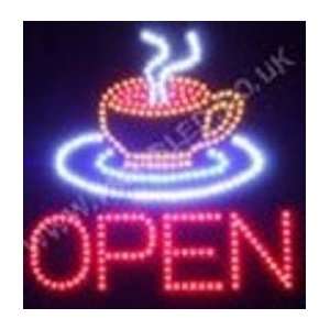    Quality Flashing Open Cafe Catering Led New Shop Signs Electronics