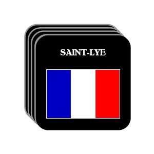  France   SAINT LYE Set of 4 Mini Mousepad Coasters 