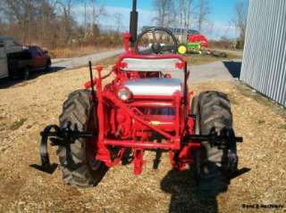 International Farmall 140 Tractor w/Cultivators & 1 Point Hitch  