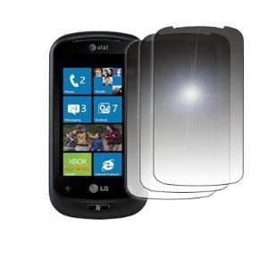  3 Pack of Mirror Screen Protectors for LG C900 Cell 