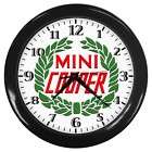 NEW* HOT MINI COOPER WREATH LOGO Wall Clock Black