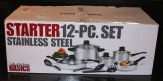 Tools of the Trade Basics Starter 12 Piece Cookware Set 732996517568 