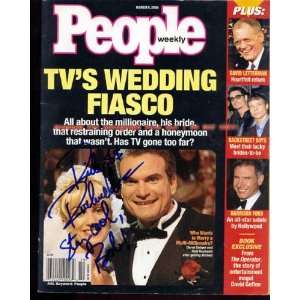 RICK ROCKWELL Signed Magazine   WHO WANTS TO MARRY $$$$