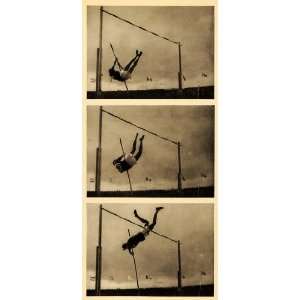 1936 Olympics Pole Vault Leni Riefenstahl Photogravure 