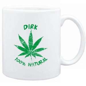  Mug White  Dirk 100% Natural  Male Names Sports 