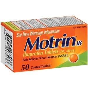  Motrin Ice Breakers Coated Tablets Health & Personal 